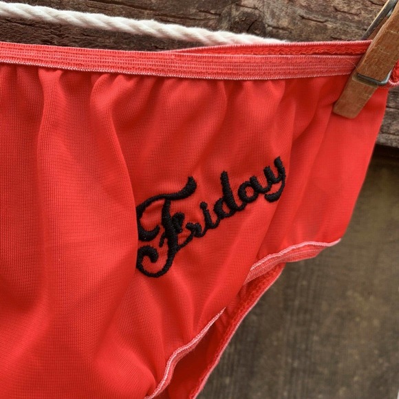 Vintage 1960's Panties Day of the Week Deadstock - Picture 10 of 10